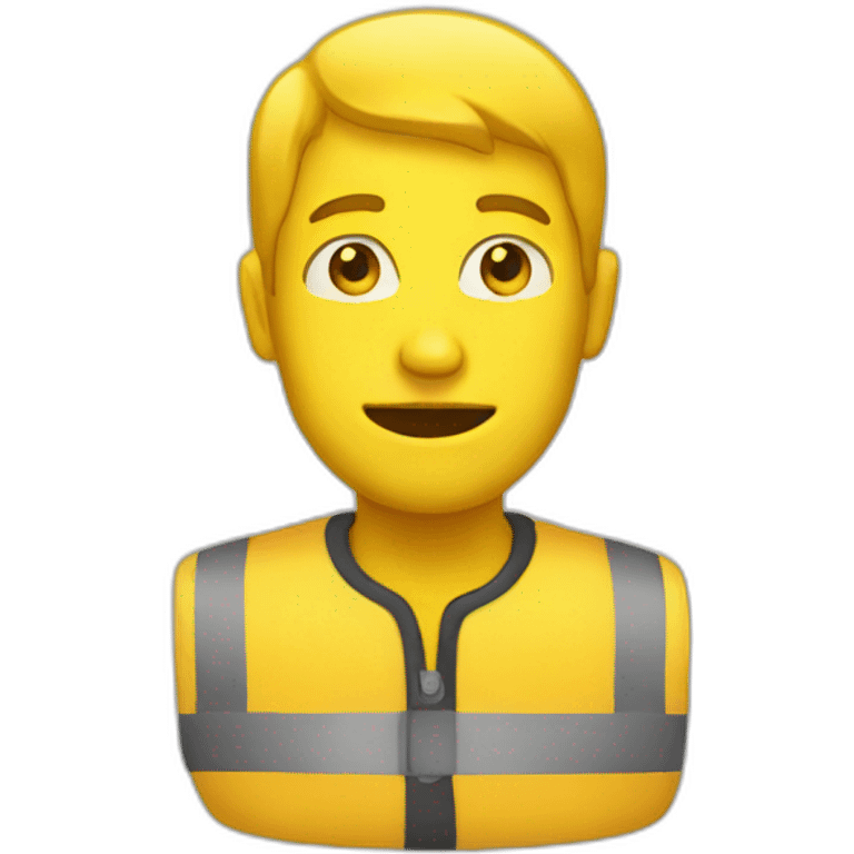 yellow man emoji emoji