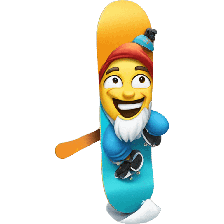 genie snowboard emoji