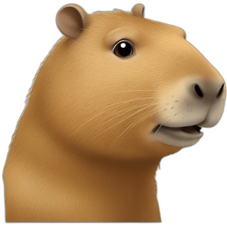 Capybara emoji