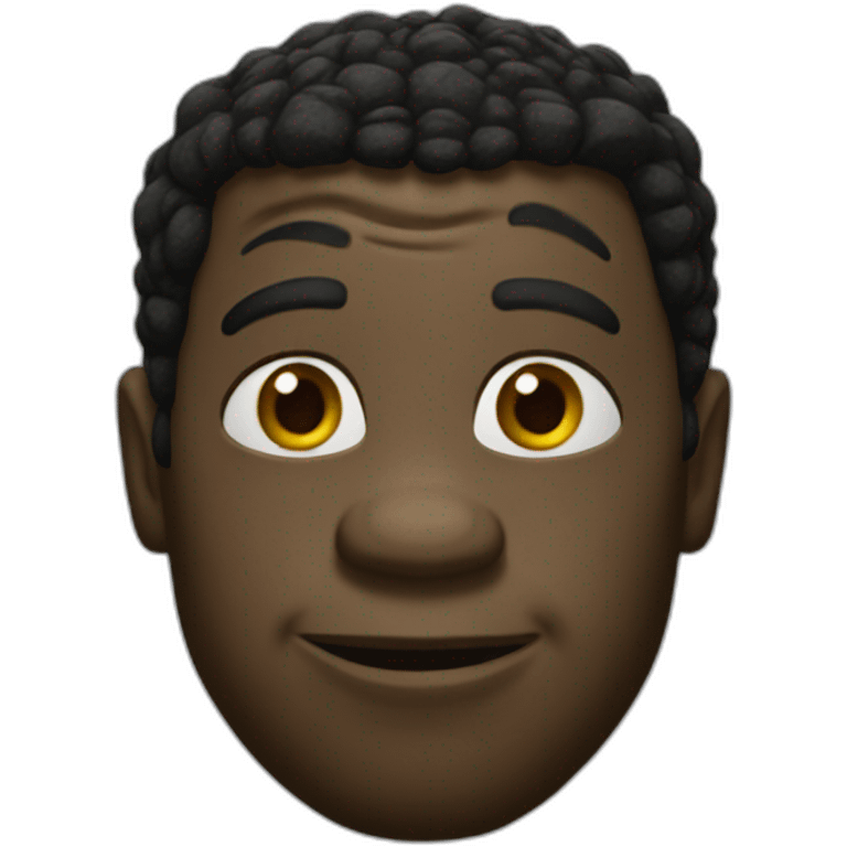 black-shrek emoji