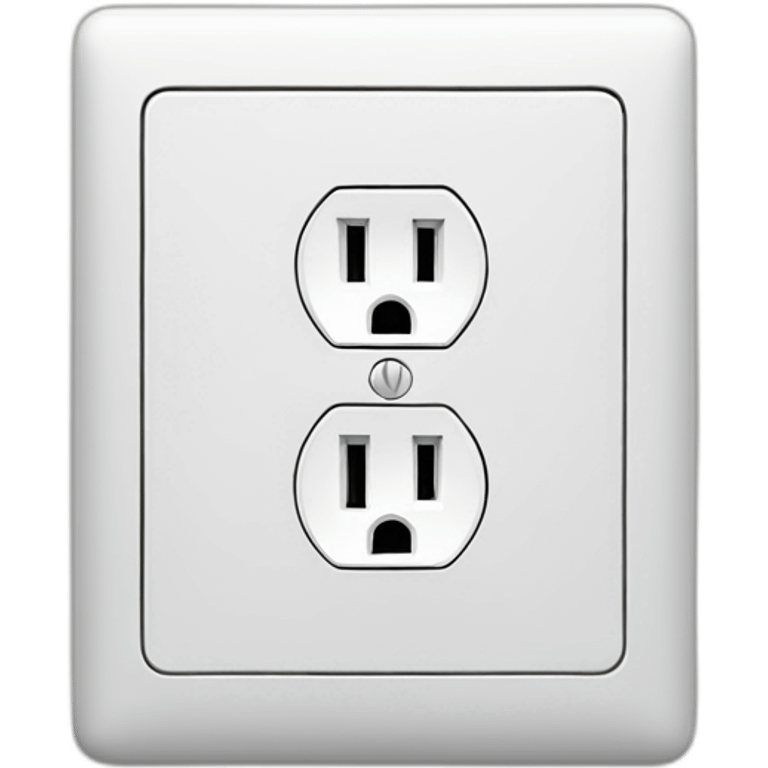 Electrical outlet  emoji