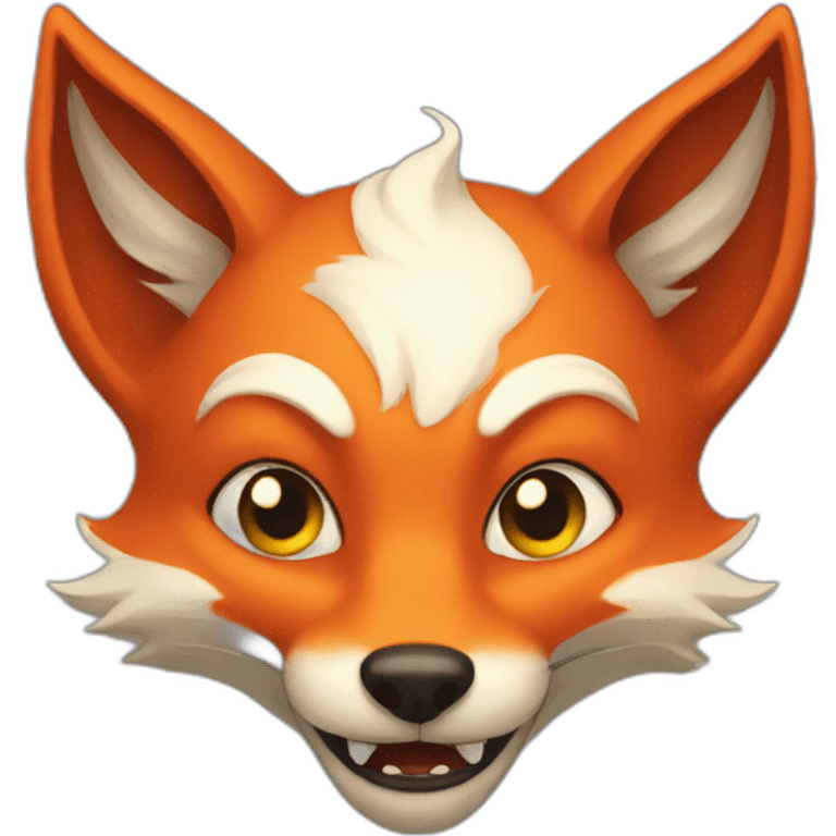 Demon fox emoji