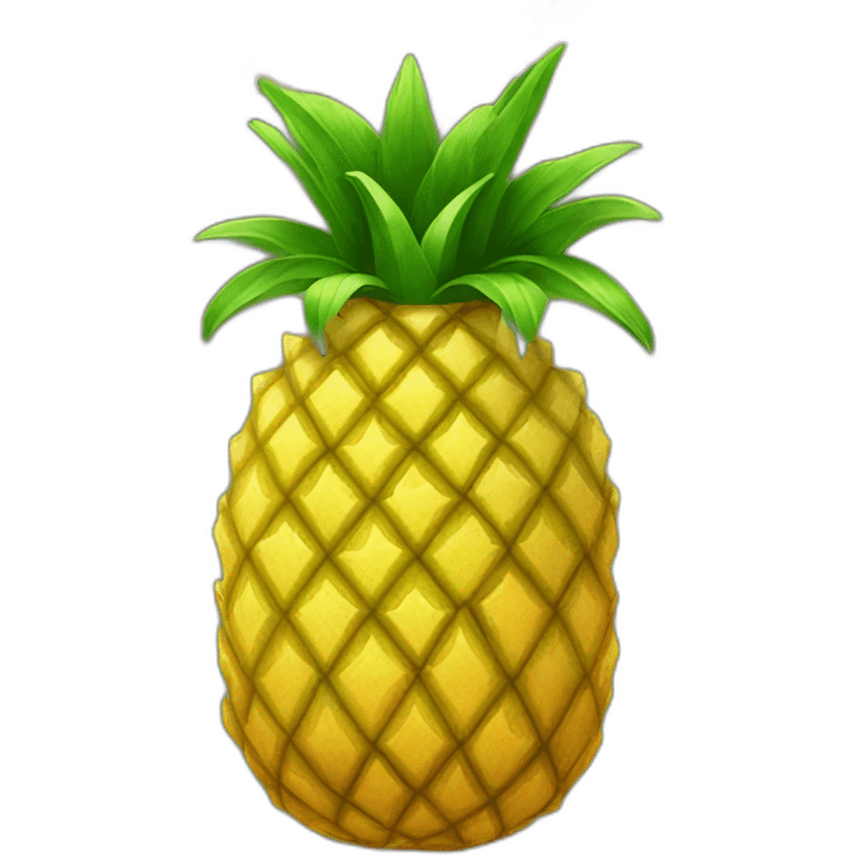 golden pineapple emoji