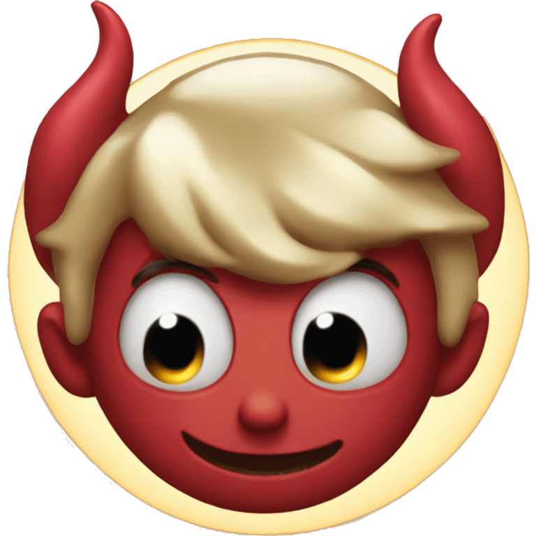 devil with halo emoji