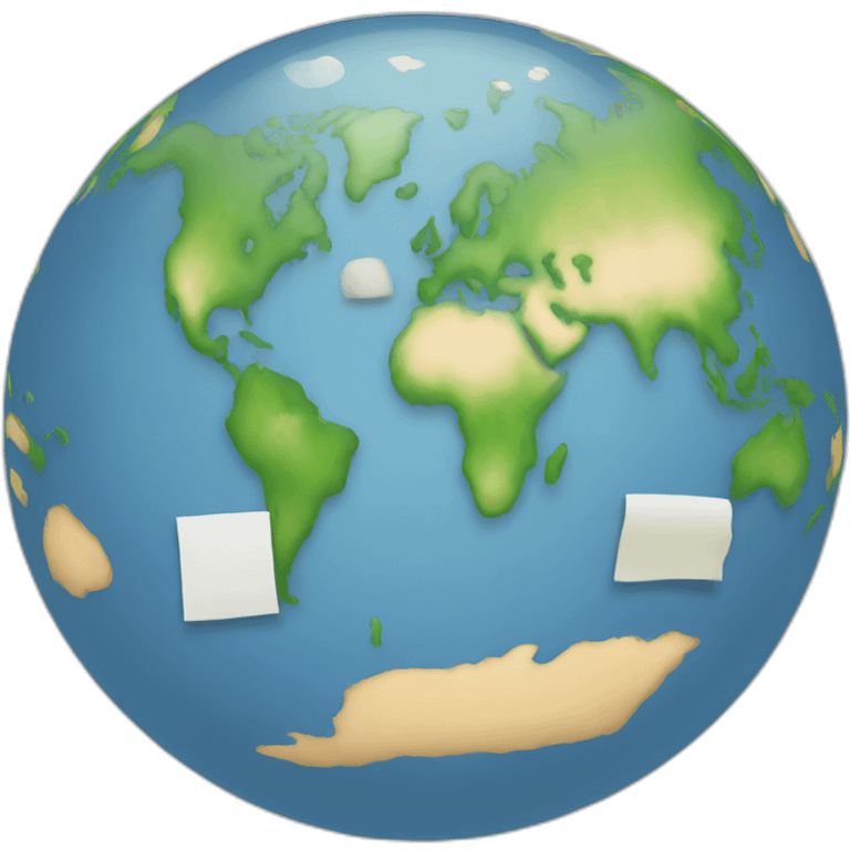 navigation worldmap software emoji