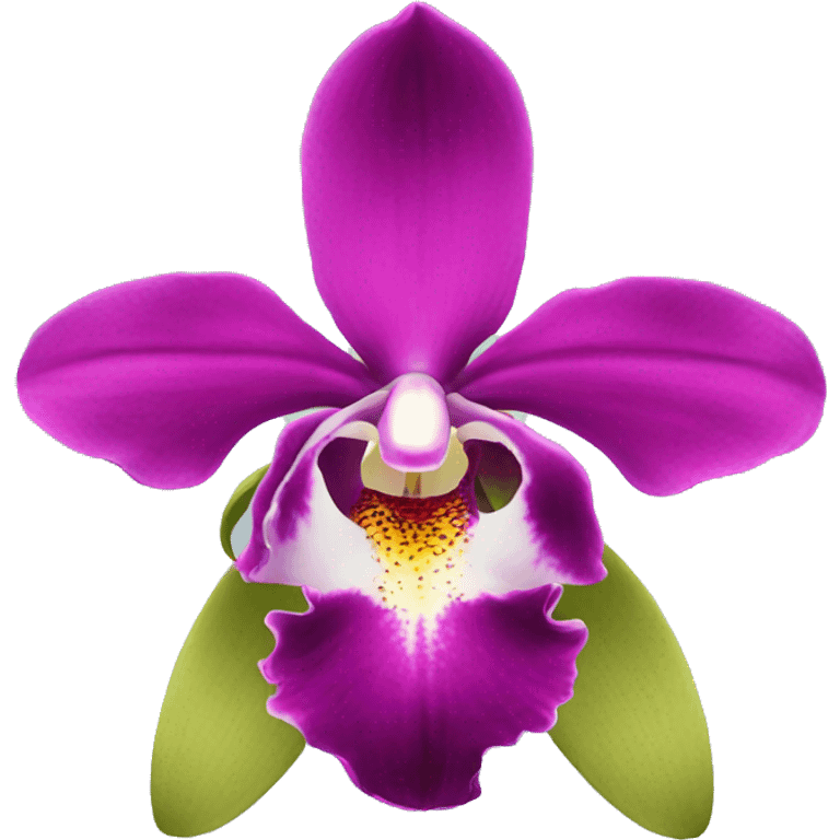 Orchid emoji