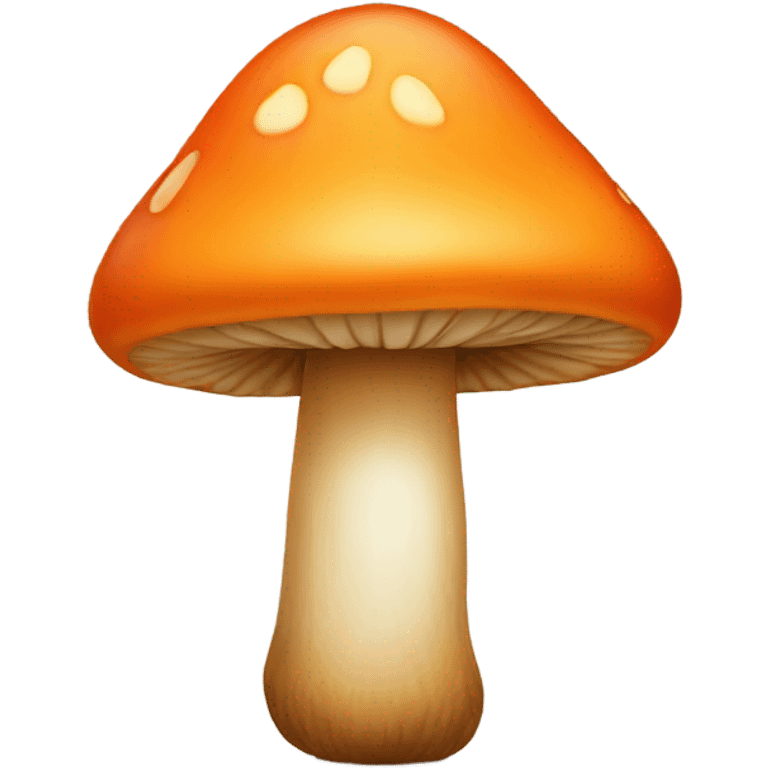 orange mushroom  emoji