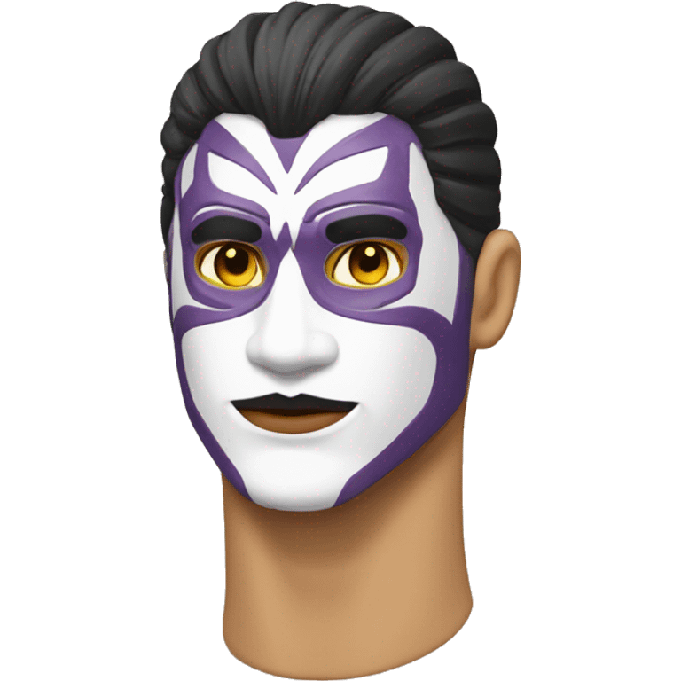 Un hombre sin cara ni pelo emoji