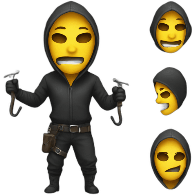 thief emoji emoji