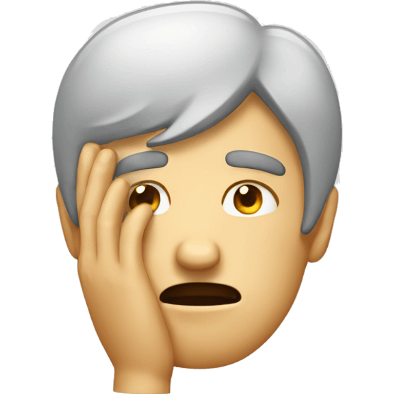 facepalm man emoji