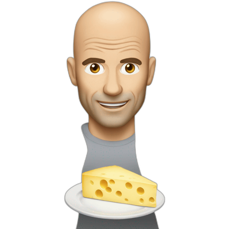 Zidane qui mange du fromage emoji