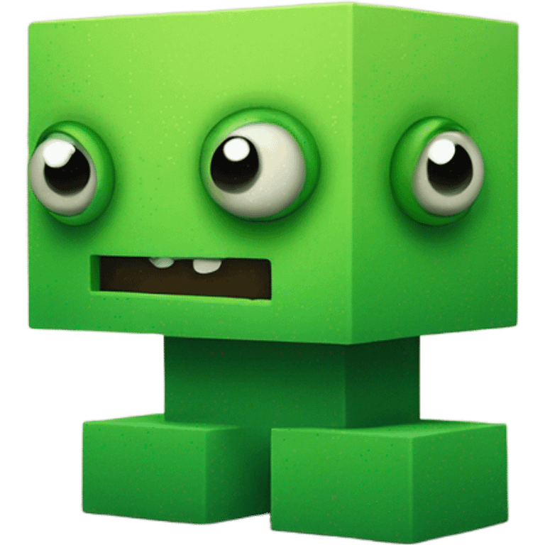 Minecraft creeper emoji