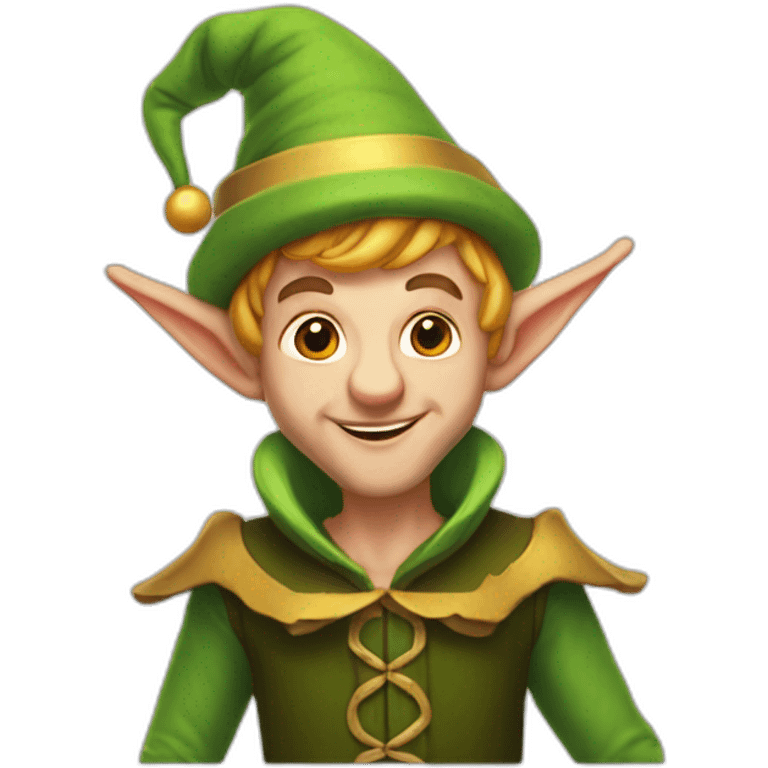 Jerry the Belly Burton Elf emoji