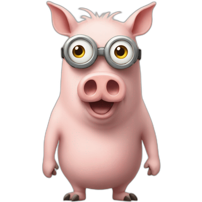 minion but is a pig emoji