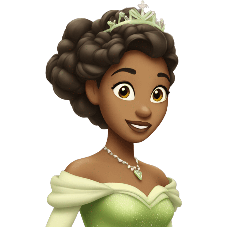 Princess tiana  emoji