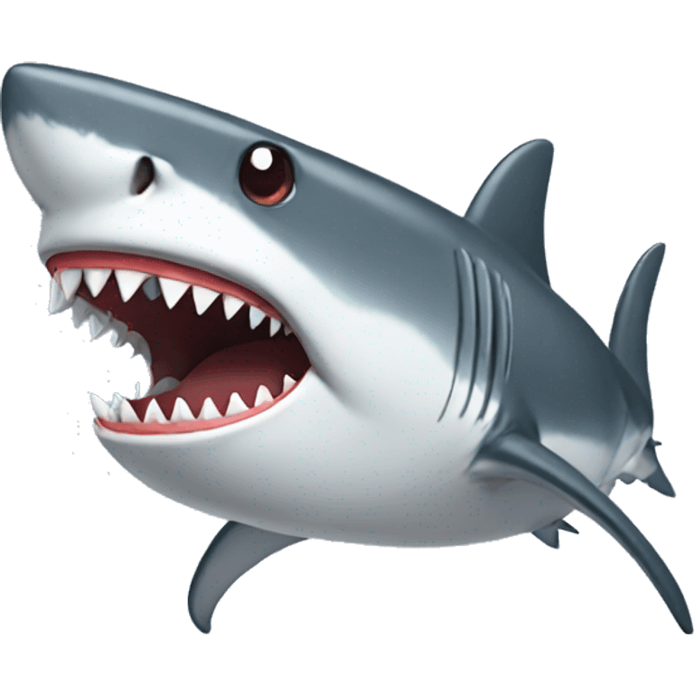 Shark with braces emoji