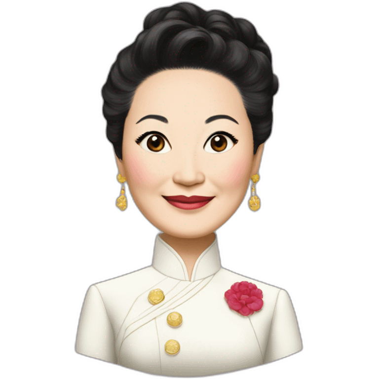 Peng liyuan emoji