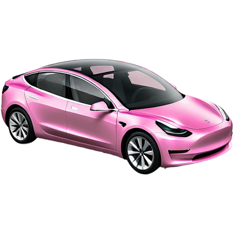 pink tesla morel 3 emoji