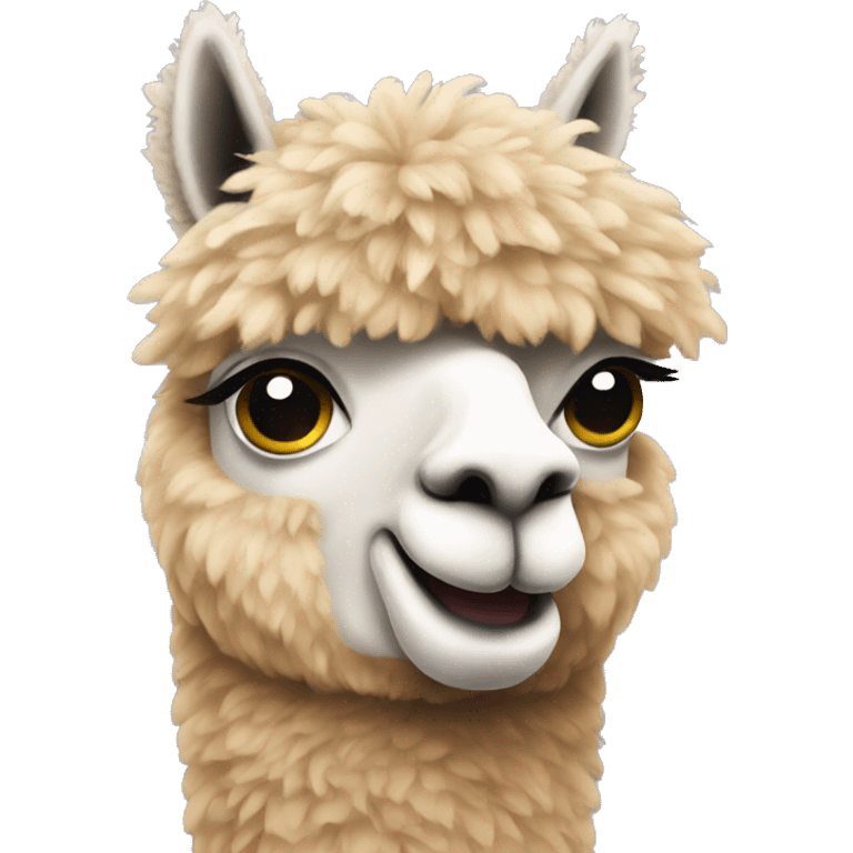 Alpaca emoji