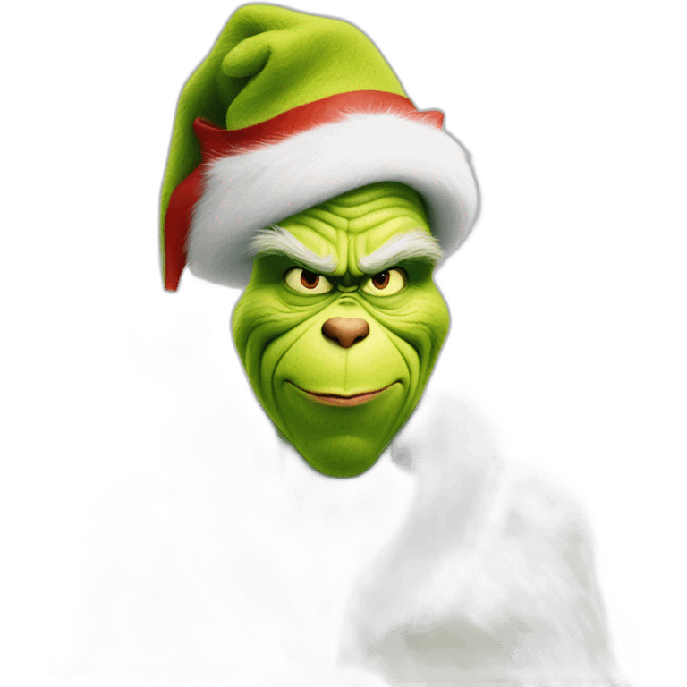 How the Grinch stole Christmas emoji