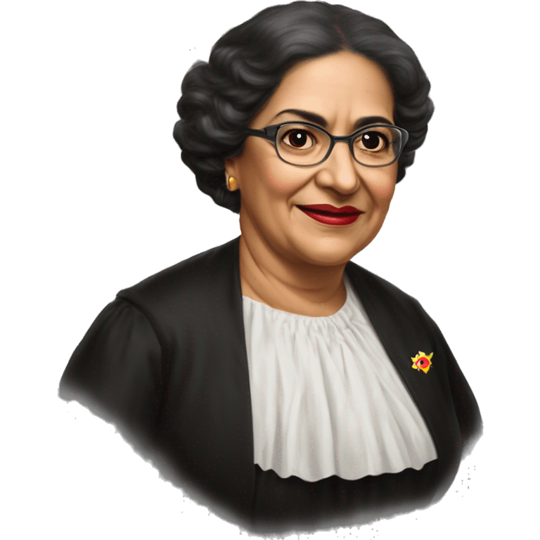 Julia Constancia de Burgos García was a Puerto Rican poet. As an advocate of Puerto Rican independence, she served as Secretary General of the Daughters of Freedom, the women's branch of the Puerto Rican Nationalist Party.  emoji