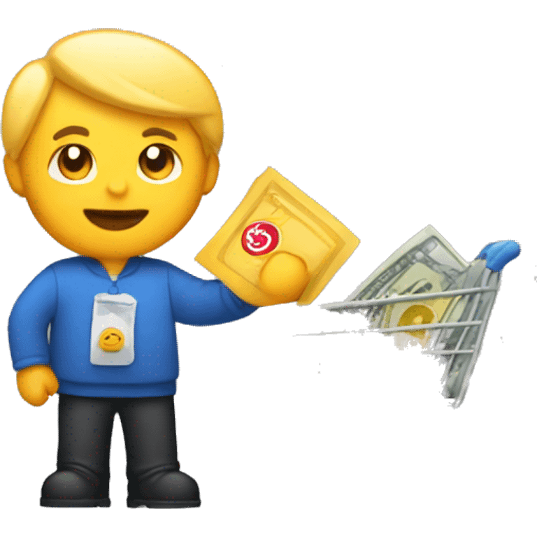 collect a deposit at checkout emoji