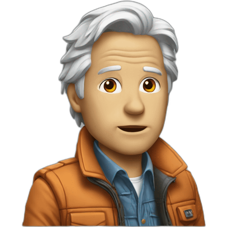 back to the future emoji