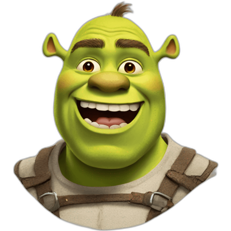 Shrek qui fait caca emoji