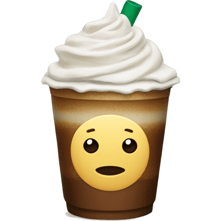 Starbucks thé glacé emoji