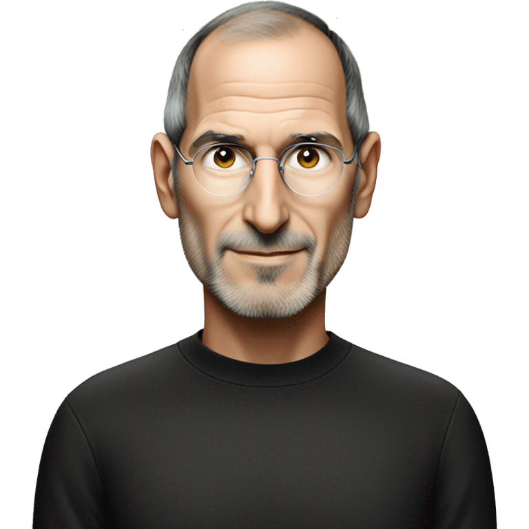 Steve jobs is young emoji