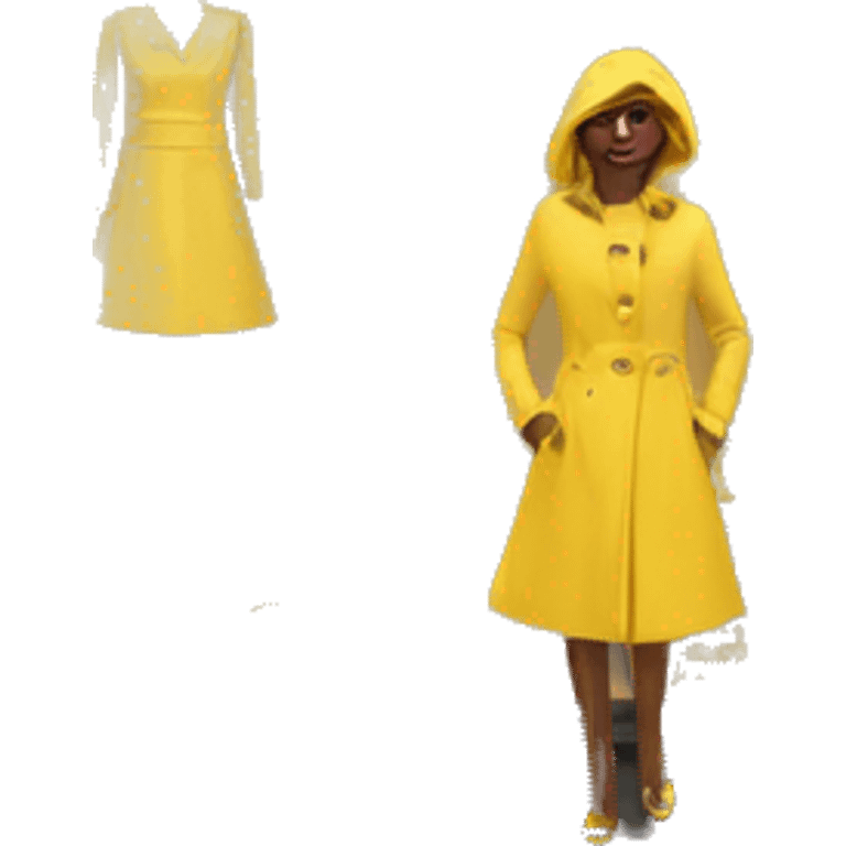 Yellow boutique emoji