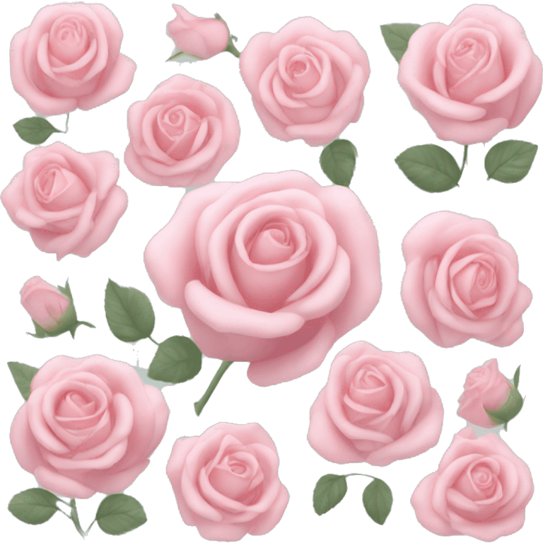 Cœur pastel rose emoji