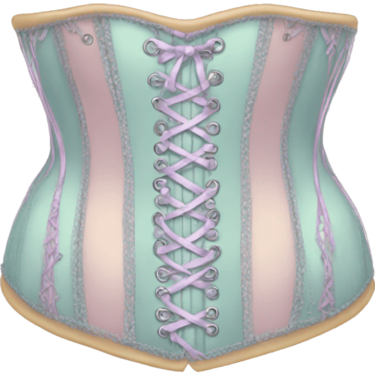 Pastel corset  emoji