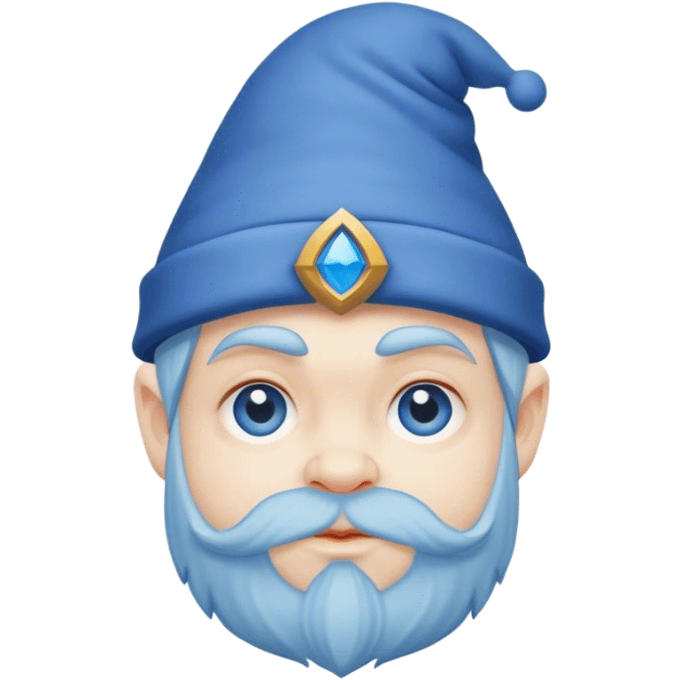 young dwarf with blue hat emoji