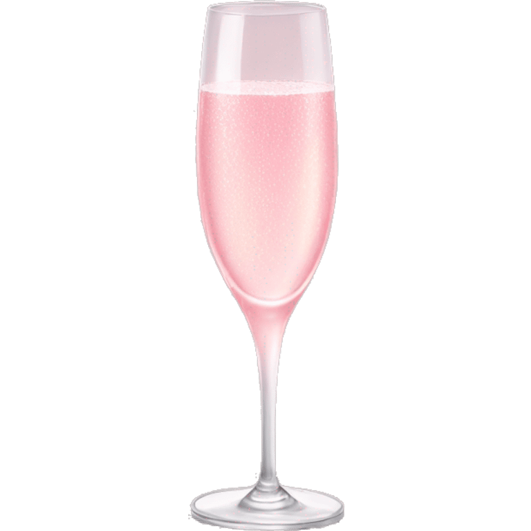 Pink champagne  emoji