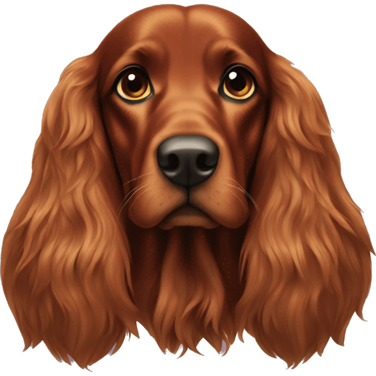 Irish Setter  emoji