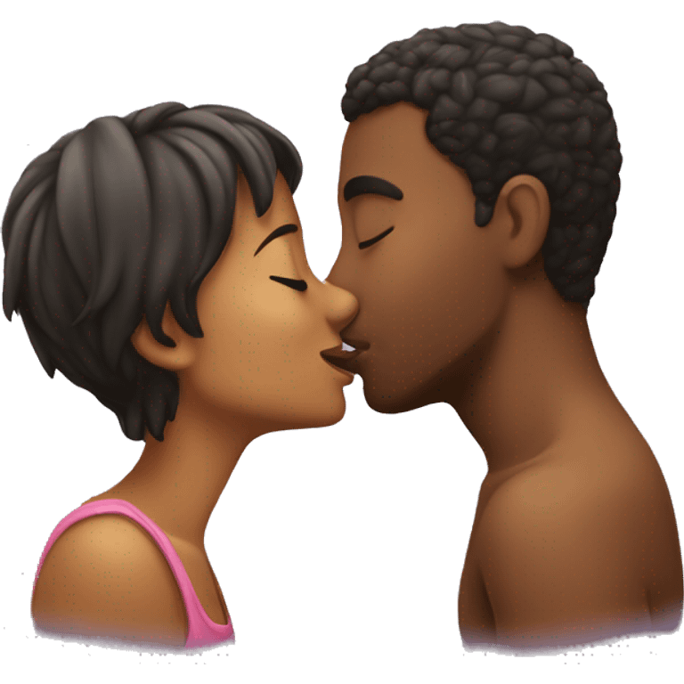 kissing emoji