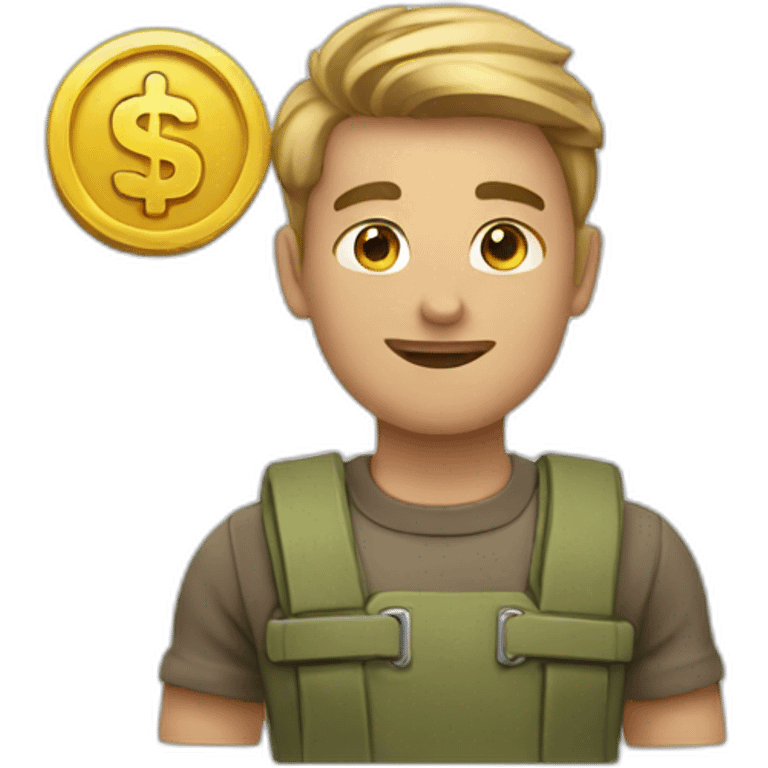 saving cash emoji