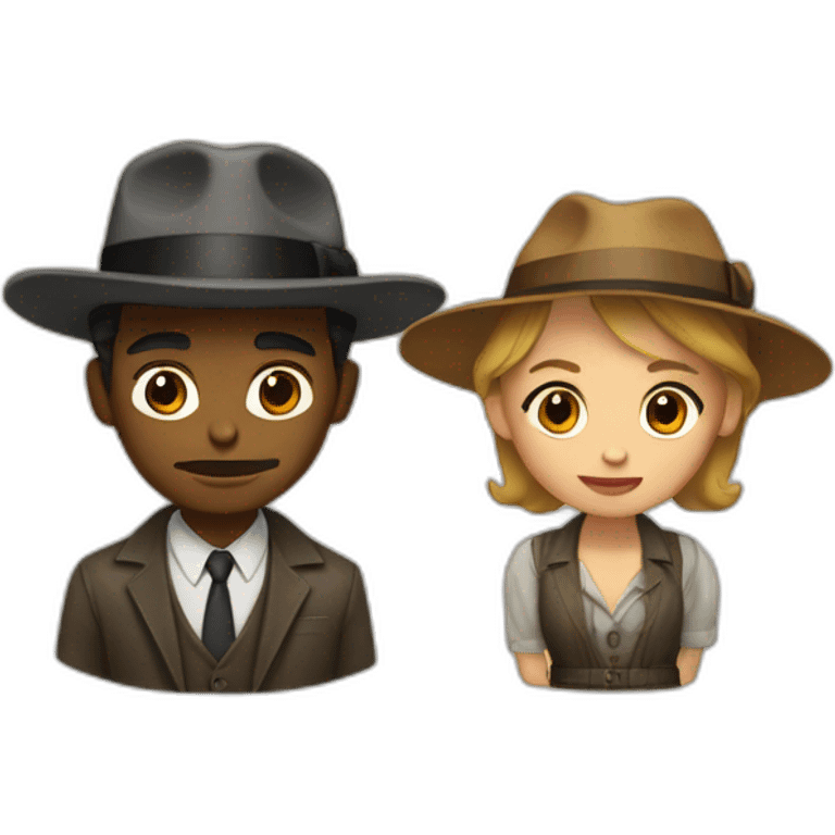 bonnie and clyde emoji