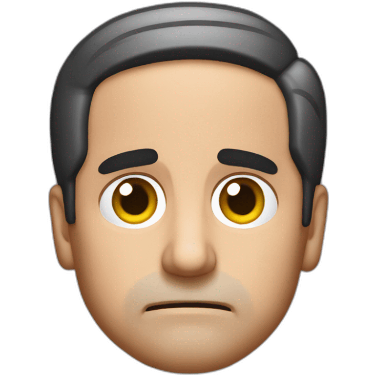 Michael Scott Puzzled Face emoji