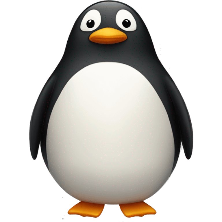 fat penguin emoji