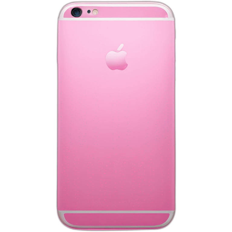 iPhone pink emoji