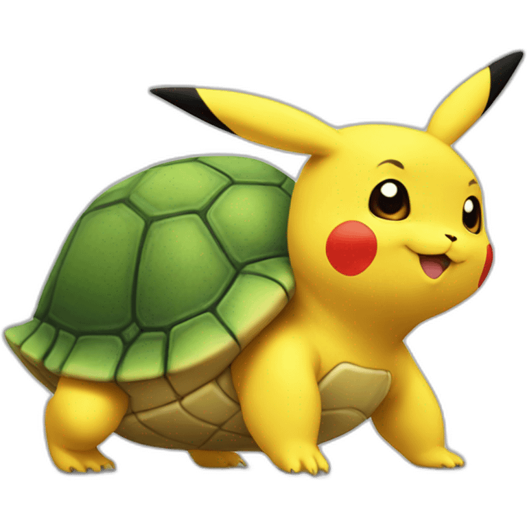 pikachu turtle emoji