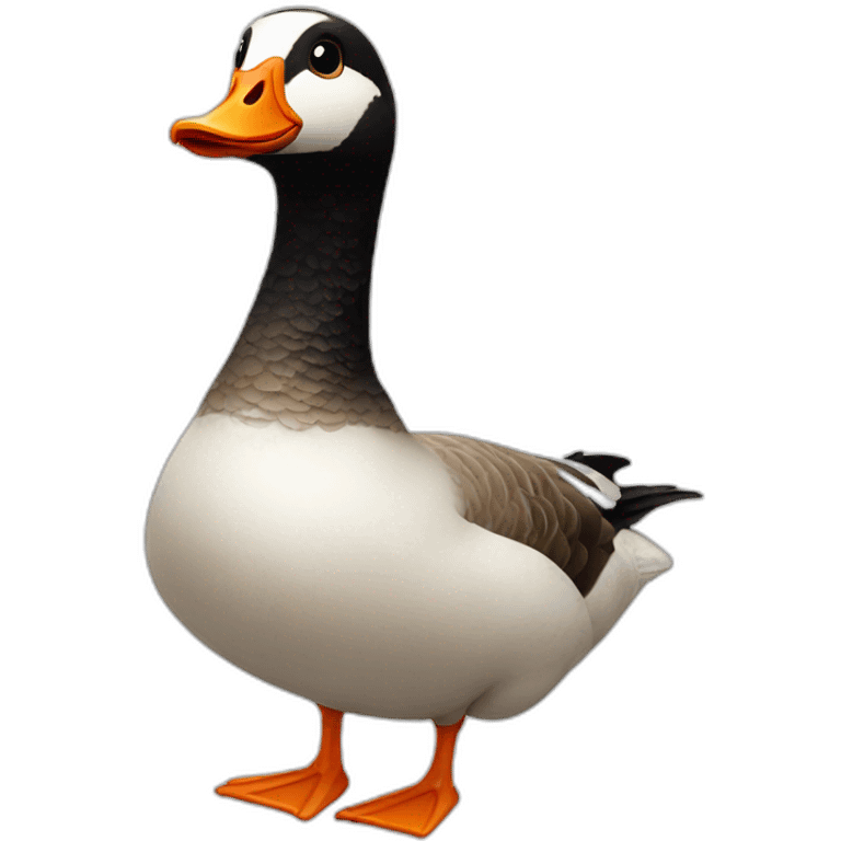 Birthday goose emoji