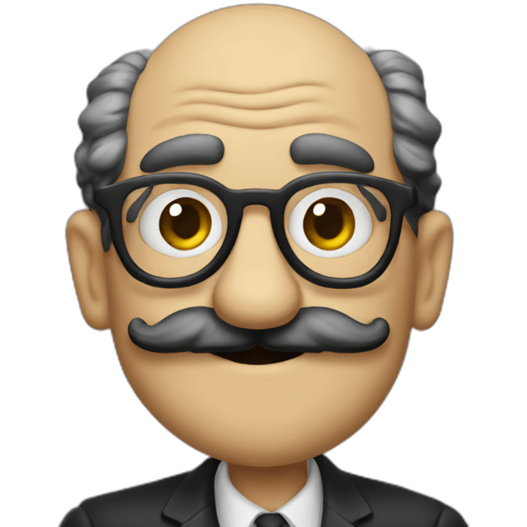 Groucho max emoji