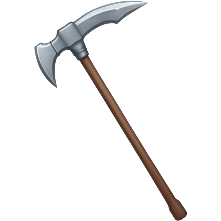 simple pickaxe emoji