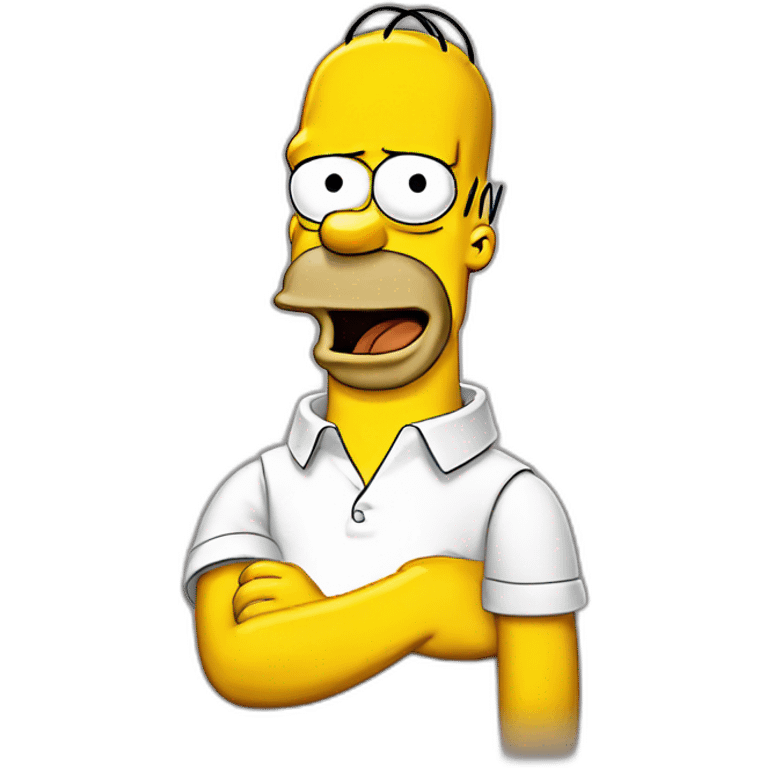 Emoji Homer Simpson emoji