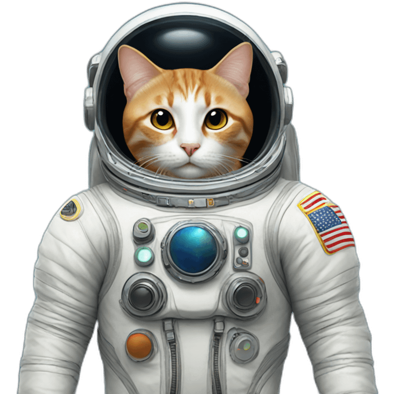 cat in space suit emoji