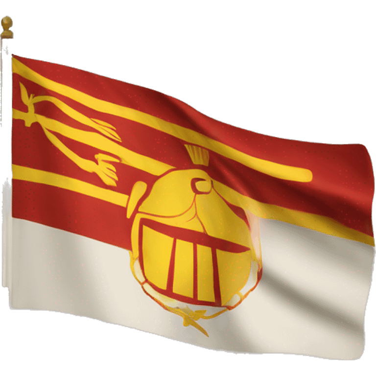 Flag of the Macedonian empire emoji