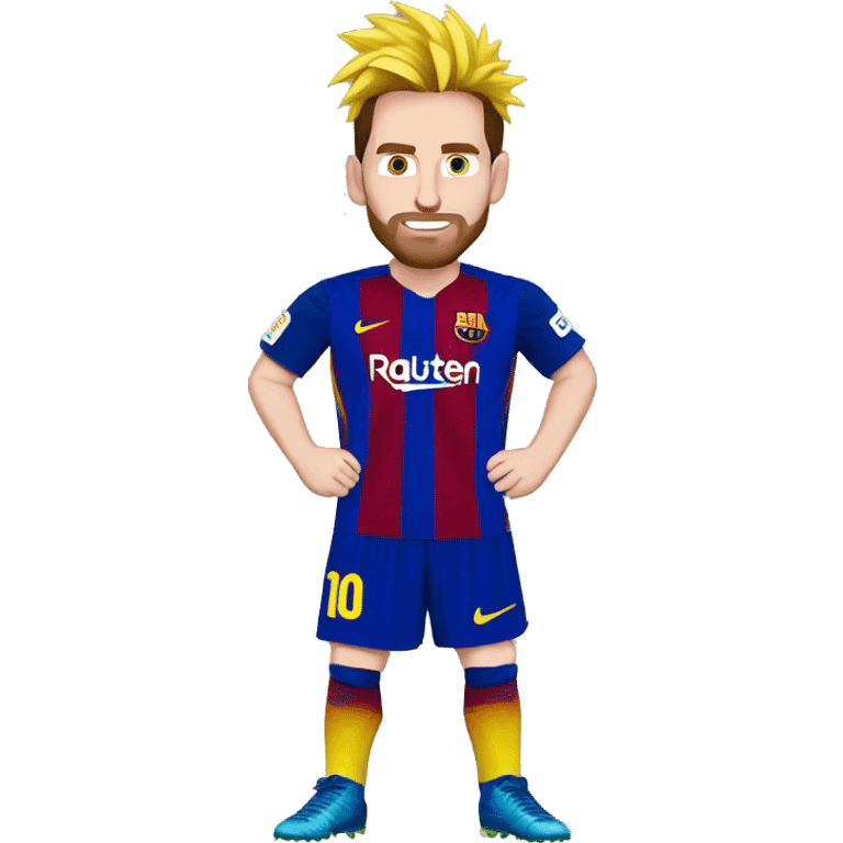 Messi en super sayan  emoji